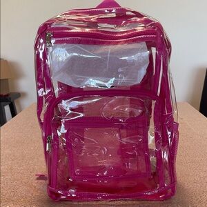 Vorspack Clear Pink Backpack